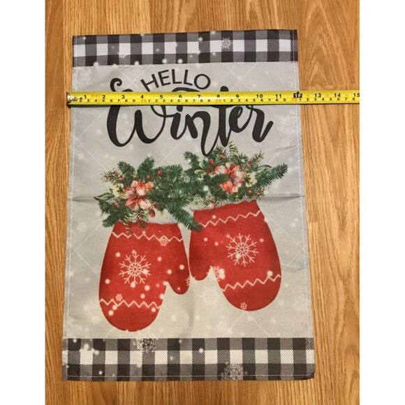 6 Garden Flags Sunshine Winter St Patricks  Easter Fall Yall Thanksgiving 12X18" - Picture 3 of 14